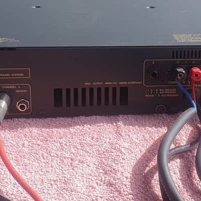 Yamaha POWER AMPLIFIER CP2000 ee engine - Black image 6
