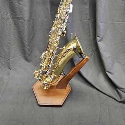 Caravelle Bb Tenor Sax - Lacquered Brass w/ case image 1
