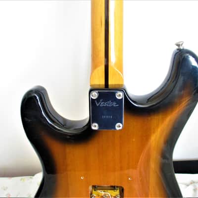 Vester  Tradition Series  80s   solid ash  vintage strat guitar   high quality new set up image 7