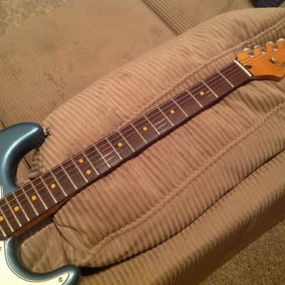 Rare Custom Clay Dot Squier Classic Vibe 60's Stratocaster image 4