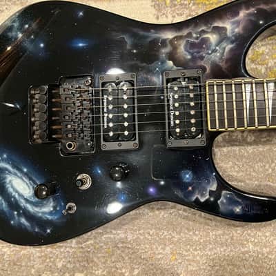 Jackson Soloist USA 2007 Select Series SL2H - Nebula Graphic by Dan Lawrence image 9