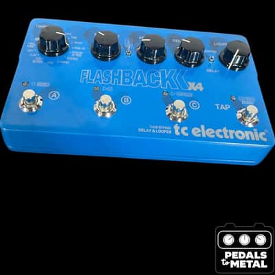 TC Electronic Flashback X4 Delay & Looper 2011 - 2019 - Blue - X16371 image 2