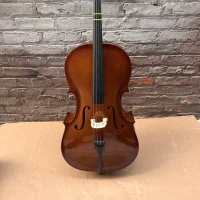 Etude 1/2 Size Student Cello Outfit w/ Gig Bag & Fine Tuners - Good Condition image 1