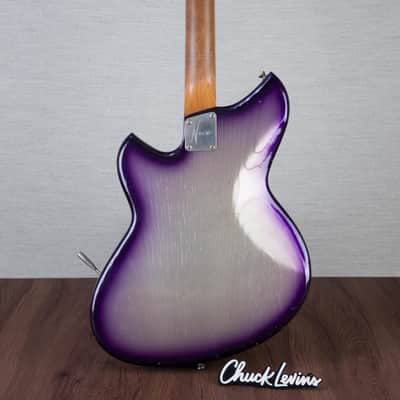 Novo Guitars Serus J Baritone Electric Guitar - Purple Stanger Burst - #251350 image 5