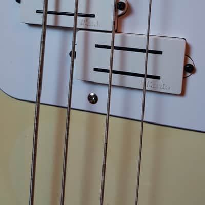 Fender Precision Bass MIJ 1993-1994 Aged Vintage White image 2