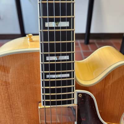 Vintage 1997 Guild Artist Award Archtop Electric Guitar - Blonde with Benedetto Pickup and Guild Hardshell Case image 7