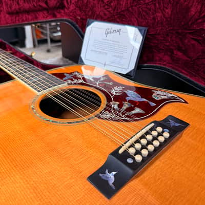 Gibson Custom Shop Hummingbird Koa 12-String 2016 Bozeman "RARE" image 14