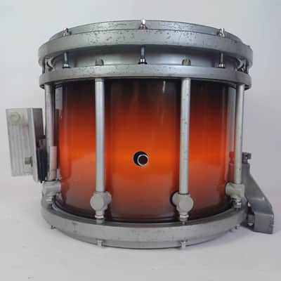 Yamaha 11x13" SFZ 9300 Marching Snare Drum Cherry-Black Fade Japan Die-Cast Rims image 4