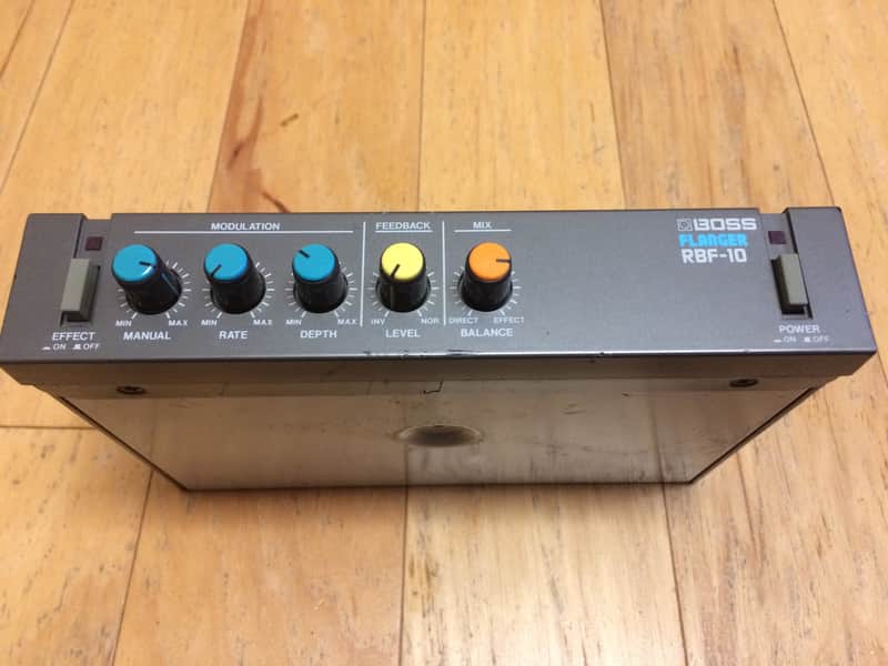 Boss RBF-10 Micro Rack Series Flanger | Reverb