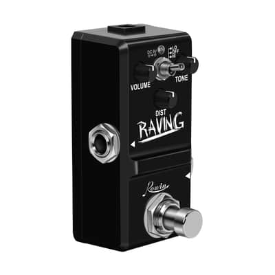 Rowin LN-305 RAVING Heavy Metal Distortion Effects Pedal Ture Bypass,price include the import duty to US buyer image 5