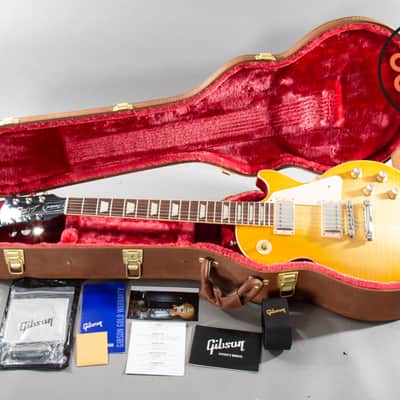 2021 Gibson Les Paul Standard '60s AAA Top Lemon Burst – Burstbucker 61s – OHSC image 2