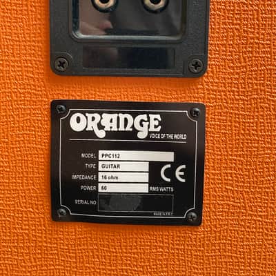 Orange PPC112 60-Watt 1x12" Guitar Cabinet 2010s - Orange image 3