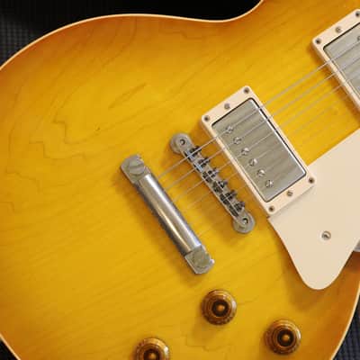2006 Gibson Custom Shop 1960 Historic Reissue Les Paul Standard Electric Guitar Lemonburst + COA OHSC image 5