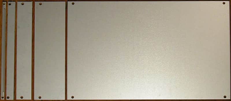 DOEPFER A-100B4 BLANK PANEL 4HP : BRAND NEW :  [DETROIT MODULAR] image 1
