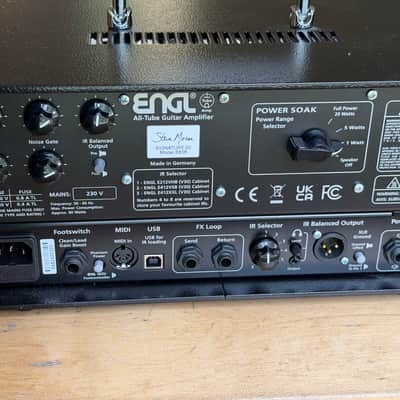 Engl E658 Steve Morse Signature 20 2-Channel 20-Watt Guitar Amp Head 2024 - Present - Blue / Black image 7
