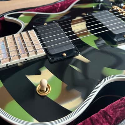 Gibson Zakk Wylde Les Paul Custom 2003 - 2016 - Camo Bullseye Limited Edition image 15