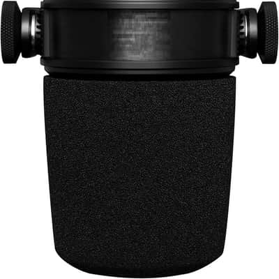 Dynamic Microphone – Voice-Isolating Cardioid Mic for Podcasting, Vocal Recording & Broadcasting, All-Metal, Black image 2