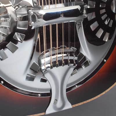 Gold Tone PBS-M Paul Beard Signature Series Solid Mahogany Square Neck Resonator Guitar w/Hard Case image 4