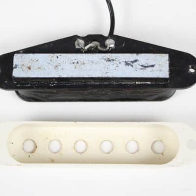 1980s DiMarzio for Fender Stratocaster Single-Coil White/Cream Pickup USA image 6