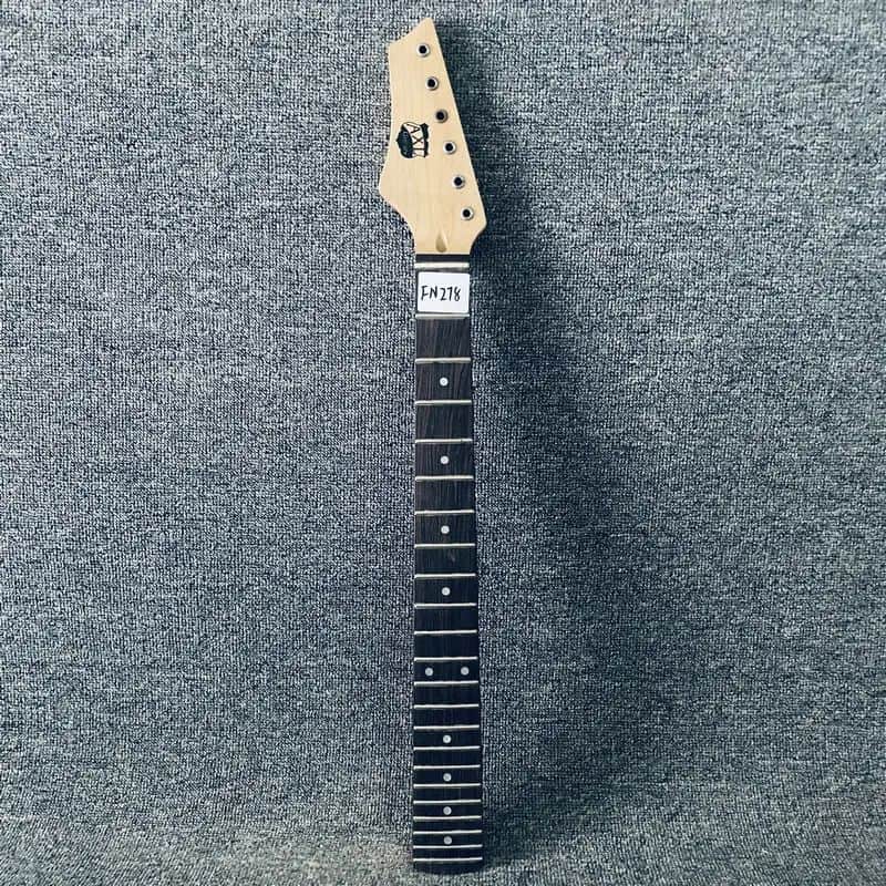 Left Handed Maple Wood Guitar Neck, Rosewood Fingerboard 22 Frets image 1