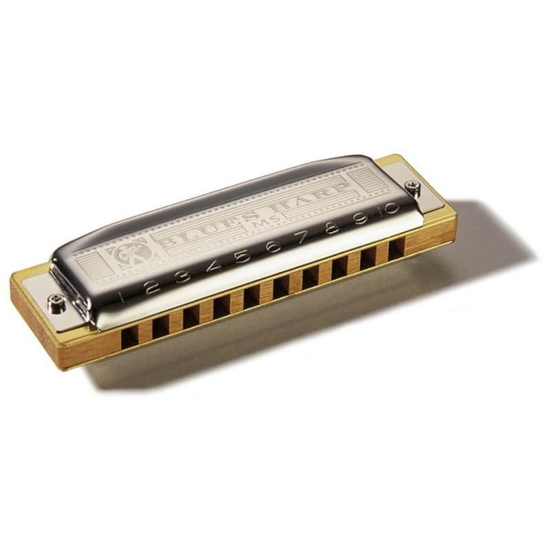 HOHNER Blues Harp MS 20 Stimmen Bb-Dur Diatonische Mundharmonika. Bluesiger Sound. image 1