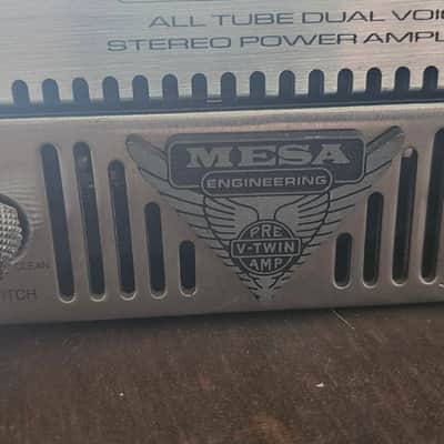 Mesa Boogie V-Twin Rack Unit 1990s - Chrome image 3