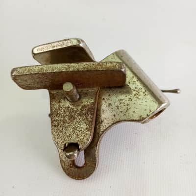 Slingerland Bass Drum Spur Mount Nickel Radio King 40s Clamp-On Hoop Leg/Spike image 3