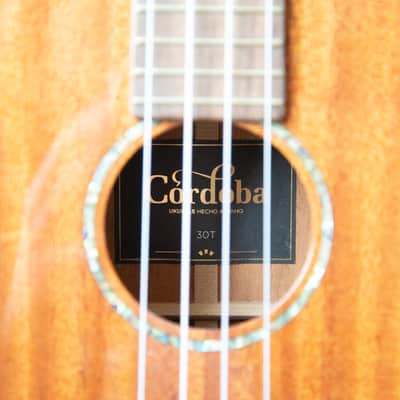 Cordoba 30T Tenor Ukulele 2010s - Solid Mahogany image 11