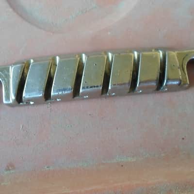 Ibanez Iceman Bridge / Tailpiece/ Studs/ & Posts Complete Assembly Quik Change 1981 Nickle image 8