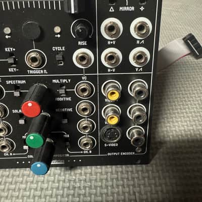 LZX Industries Visual Cortex Eurorack Synthesizer Module 2010s - Black image 4