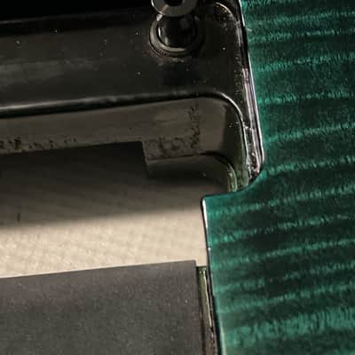 2013-14 Mexico Charvel San Dimas 2H Trans Blue Flame Guitar Body Floyd Ready (Excellent) image 8