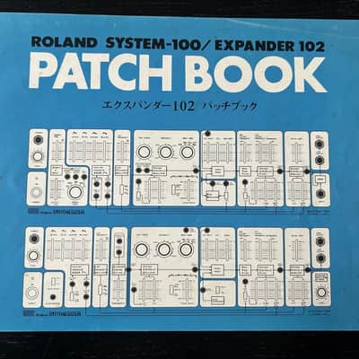 Roland System 100 102 Synth Expander - OG Operation Manual and Patch Book image 8