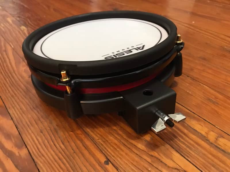 Red Alesis 8" Mesh Drum Pad NEW (Dual Zone) Crimson SE DM10 E-DrumsKit image 1