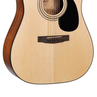 Cort AD810 Dreadnought Acoustic Guitar in Natural Open Pore Bild 2
