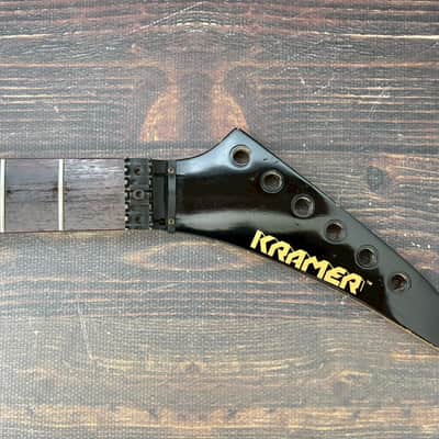 80s KRAMER LK-3 Neck Black Head Made in Japan image 1