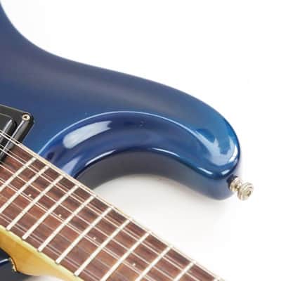 1966 Mosrite The Ventures Model XII 12-String Vintage Electric Solidbody Guitar – ’66 Post Vibramute in Original Dark Ink Blue Metallic w/ Orig. Hard Case (T193) image 10