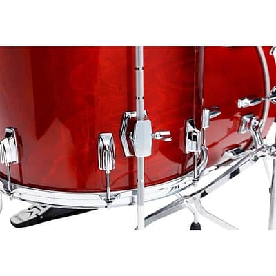 Tama 50th Anniversary Superstar Reissue 4pc Drum Set Cherry Wine image 5