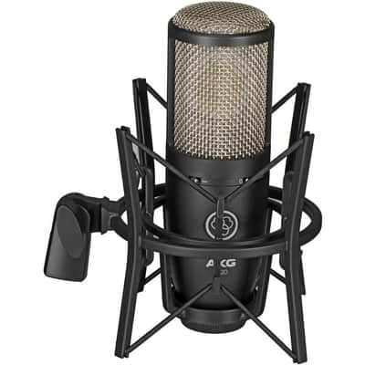 AKG P220 Large-diaphragm Condenser Microphone with Gator Pop Filter, StreamEye Adjustable Boom Arm and XLR Cable image 2