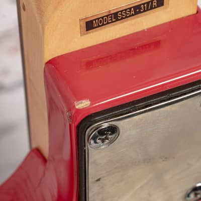 Silvertone by Samick SSSA-31/R HSS Electric Guitar Fiesta Red  x0212 (USED) image 12