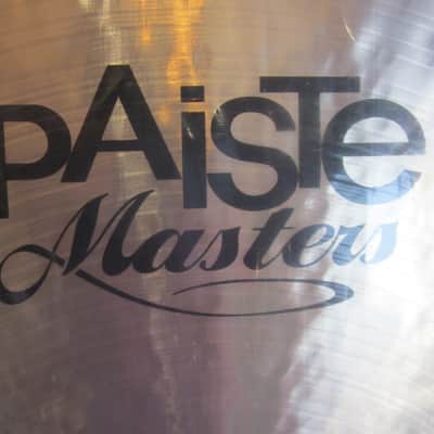 Paiste 20" Masters Dark Ride Cymbal 0005507020 image 2