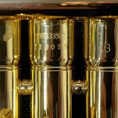 Yamaha YTR 4335GII - Gold Lacquer - Intermediate Trumpet image 14