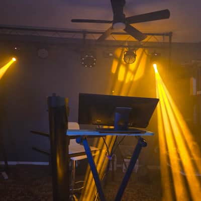 Complete working stage/DJ lighting system ADJ, myDMX, and Chauvet 4 Inno pocket spots LZR AD5 2020 - Metal image 16