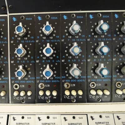 1972 API 1604 Console Fully Loaded With 550A-1 550A and 550B EQ From The Record Plant NYC image 15