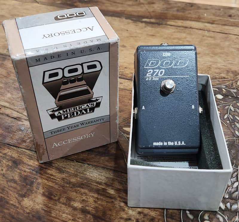 VINTAGE DOD 270 A/B Box 1970s USA image 1