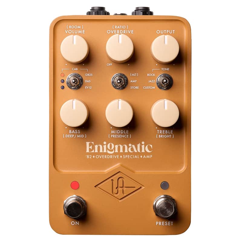 Universal Audio Enigmatic '82 Overdrive Special Amp 2024 - Present - Gold image 1