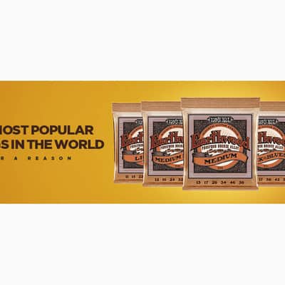 Earthwood Med-Light Phosphor Bronze Acoustic Guitar String Set 12-54 Gauge 92-Cu+7.7-Zn+0.3-P Wnd-Wire Wrap Over High-C Steel Hex-Core image 5