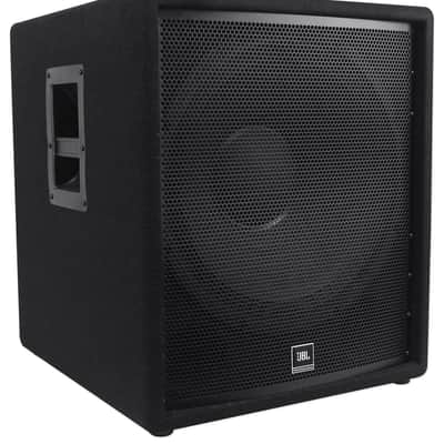 JBL Pro JRX218S 1,400 Watt 18" Inch Compact Passive Subwoofer DJ Sub image 1