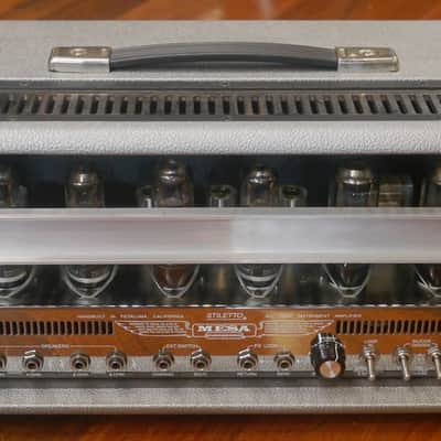 Mesa Boogie Stiletto Head – Custom Silver Bronco Tolex image 4