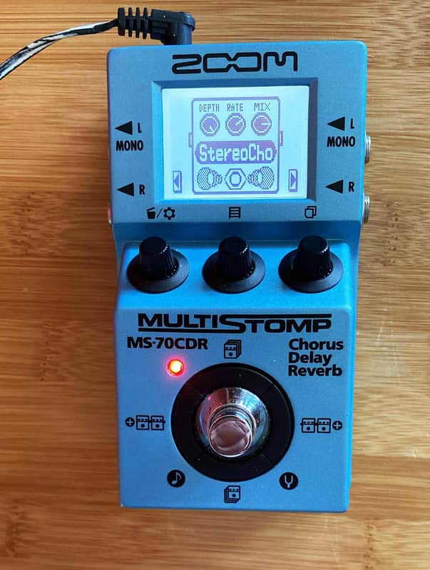 Zoom MS-70CDR MultiStomp