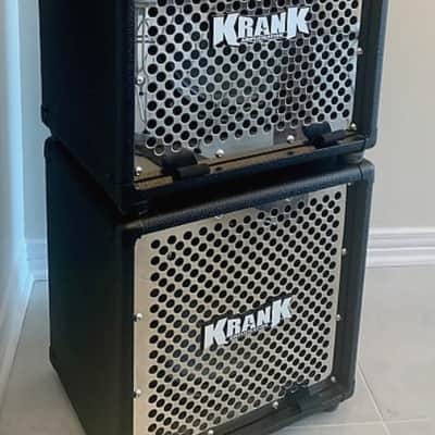 Krank Rev Jr. With two matching 1x12 cabs Mid 2000s - Black and silver imagen 5